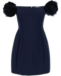 Elisabetta Franchi - Floral Mini Kleid - Lyst