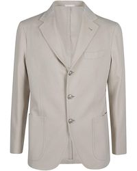Sartorio Napoli - Single Breasted Wool Jacket - Lyst