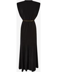 Pinko - Mouwloze Jurk Met Bandjes - Lyst