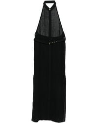 LeKasha - De Kasha -jurk Met Open Rug - Lyst