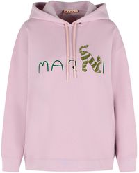 Marni - Cotton Sweatshirt - Lyst