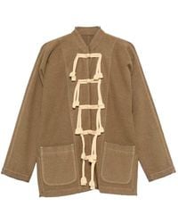 Uma Wang - Jacket With Tassel Details - Lyst