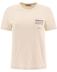Max Mara - "sax" Jersey Pocket T -shirt - Lyst