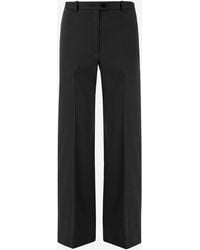 Jil Sander - Stretch Wool Pants - Lyst