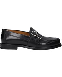 Gucci - Buckle Loafer With GG - Lyst