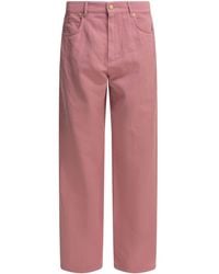 Max Mara - Casual Cotton Linen Pants - Lyst