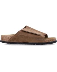 Birkenstock - Solana Dark Tea Vl Suede Sandals - Lyst