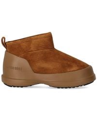 Moon Boot - Luna Low Cognac Ankle Boot - Lyst