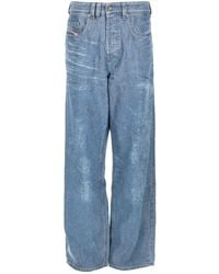 DIESEL - High Rise Jeans - Lyst