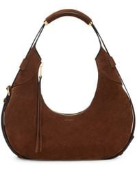 Moschino - Handle Me Leather Shoulder Bag - Lyst