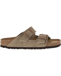 Birkenstock - Arizona Wildleder Leder -Slipper - Lyst