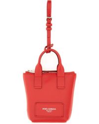 Dolce & Gabbana - Leather "Minibag" Charm - Lyst