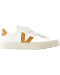 Veja - Recife Logo Sneakers Leder Weiß - Lyst