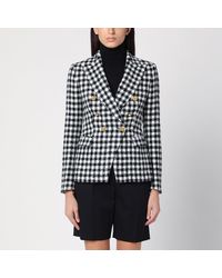 Tagliatore - Double-Breasted Checked Jacket - Lyst
