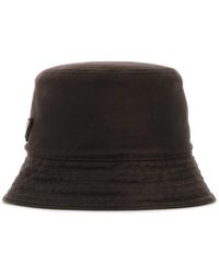 Prada - Cotton Bucket Hat - Lyst