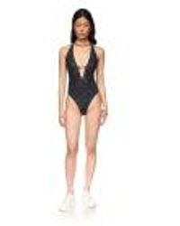 CASABLANCA - One Piece Swimsuit - Lyst