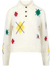 MSGM - Pullover Beige - Lyst
