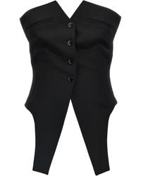 Alexander Wang - Gedeconstrueerd Vest - Lyst