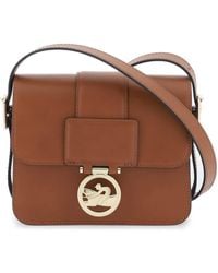 Longchamp - Box-trot Leather Shoulder Bag - Lyst