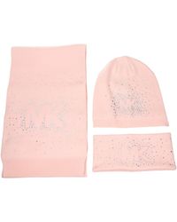 Michael Kors - Gift Idea Scarf, Hat And Headband Acrylic/Dust - Lyst