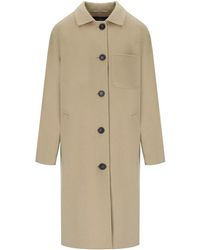 Weekend by Maxmara - Zenone Single-Breasted Coat - Lyst