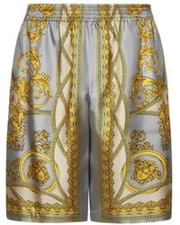 Versace - La Coupé Des Dieux Shorts - Lyst