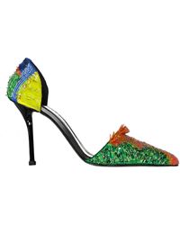 Alexander McQueen - Zapatos de salón con lentejuelas de - Lyst