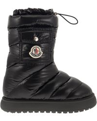 Moncler - Gaia Pocket Mid Stiefel - Lyst