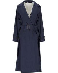 Weekend by Maxmara X 24 By Kate Phelan Harris Tweed Coat in Gray