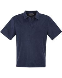 MC2 Saint Barth - Cotton Terry Polo Shirt - Lyst