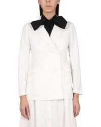 Aspesi - Double-Breasted Jacket - Lyst
