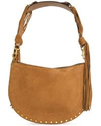 Isabel Marant - Oskan Soft' Suede Cognac Bag - Lyst