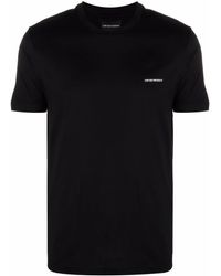 Emporio Armani - T-Shirt Met Logoprint - Lyst