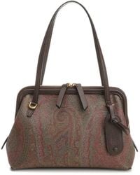 Etro - Paisley Top Handle Tote Bag - Lyst