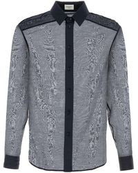 Saint Laurent - Cotton Blend Shirt - Lyst