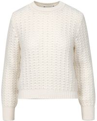 Alberta Ferretti - Truien Wit - Lyst