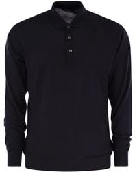 Fedeli - Virgin Wool Polo Shirt - Lyst