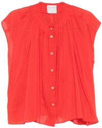 forte_forte - Voile Cotton And Silk Shirt - Lyst