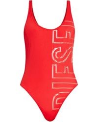 DIESEL - Pamela-D-Core Logo Swimsuit - Lyst