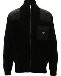 Prada - Re-Nylon Vest Met Vlakken - Lyst