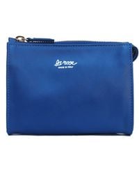 LA ROSE - Minimal Leather Make Up Bag - Lyst