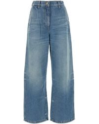 Palm Angels - Denim Wide-Leg Jeans - Lyst