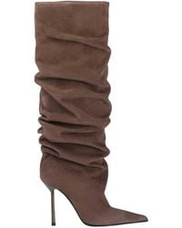 Le Silla - Bella 100Mm Suede Boots - Lyst