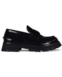 McQueen - Alexander MC Queen Seal Sladers - Lyst