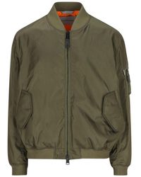Balenciaga - Nylon Bomber Jacket - Lyst