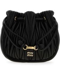 Miu Miu - Nappa Leather Pouch - Lyst