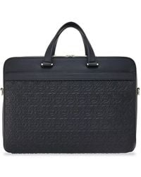 Ferragamo - Gancini Leather Handbag - Lyst