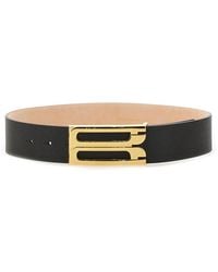 Victoria Beckham - Jumbo Frame Belt - Lyst