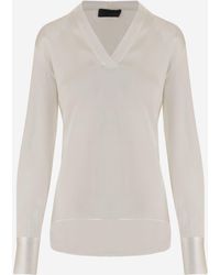 F.it - Shirt Stretch Silk - Lyst