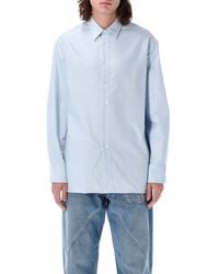 JW Anderson - Jw Anderson T Shirts En Polos Blue - Lyst